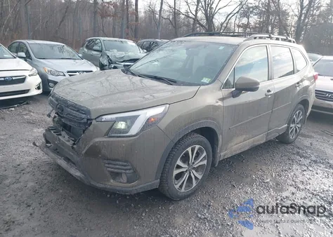 2022 Subaru Forester Limited из США, поврежденный, VIN JF2SKAPC7NH450179